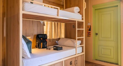Zostel Shillong Room Type - 1 Bunk Bed | Deluxe 6 Bed Female Dorm (with balcony) | Shared en-suite washroom Zostel Shillong Room Type - 1 Bunk Bed | Deluxe 6 Bed Female Dorm (with balcony) | Shared en-suite washroom