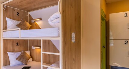 Zostel Shillong Room Type - 1 Bunk Bed | Deluxe 4 Bed Mixed Dorm (with porch) | Shared en-suite washroom Zostel Shillong Room Type - 1 Bunk Bed | Deluxe 4 Bed Mixed Dorm (with porch) | Shared en-suite washroom