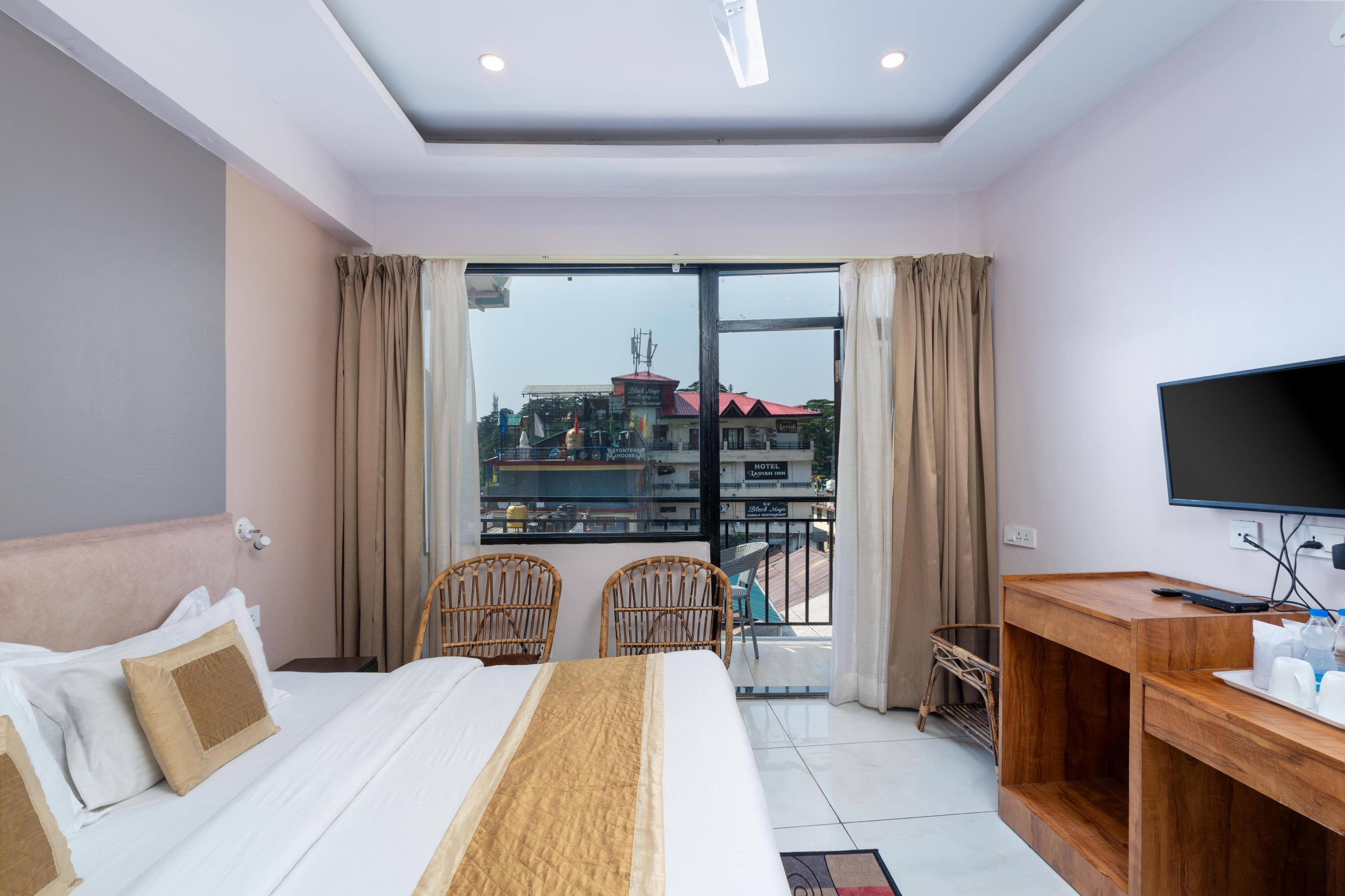 Hotel Buddhas Abode - Best Hotel in McleodGanj Main Market Room Type - Deluxe Room With Balcony