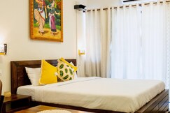 Comfortable studio room at candolim with free wifi pool and parking