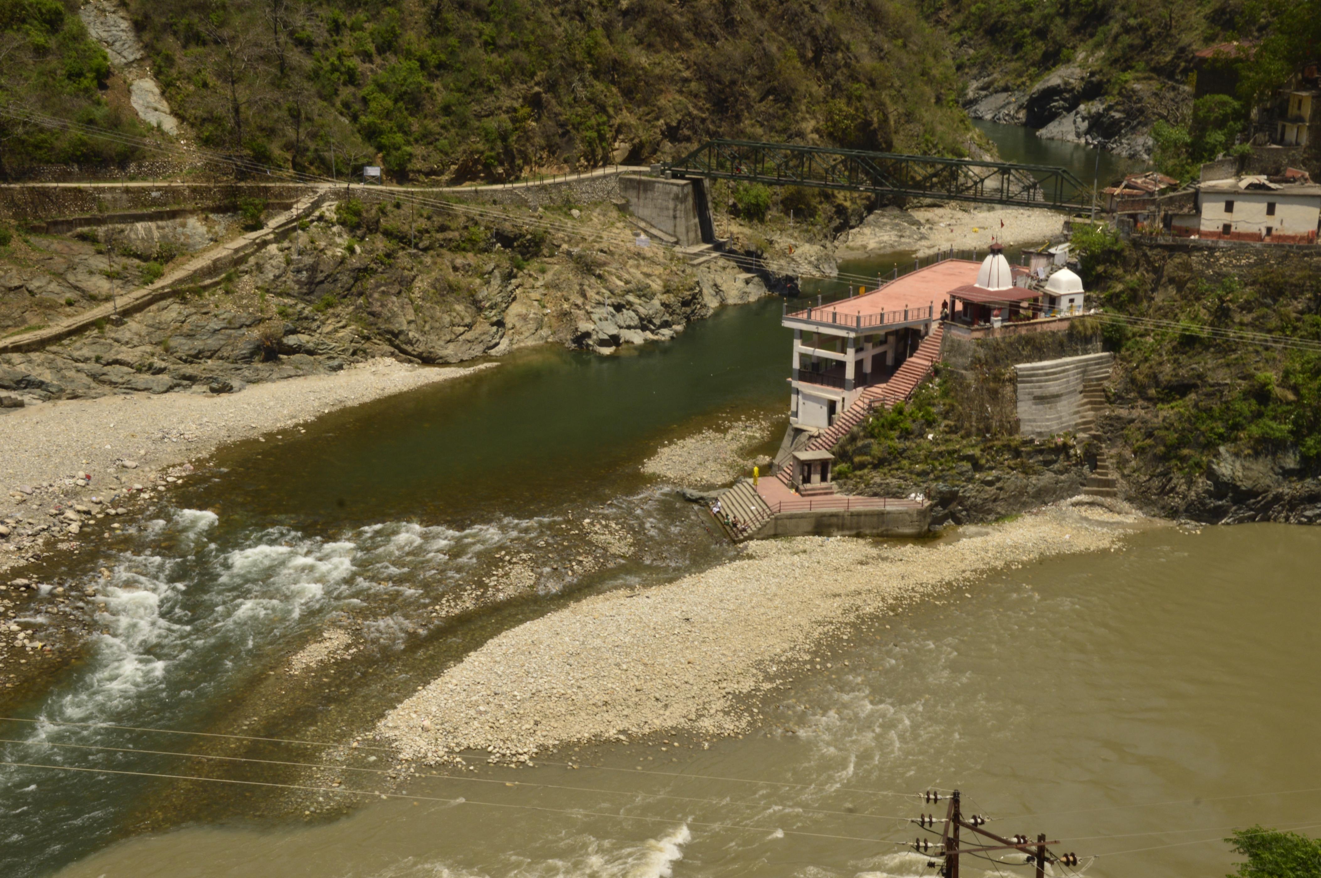 GMVN Rudra Tourist Complex with Rudraprayag Sangam View - Tap to explore photos