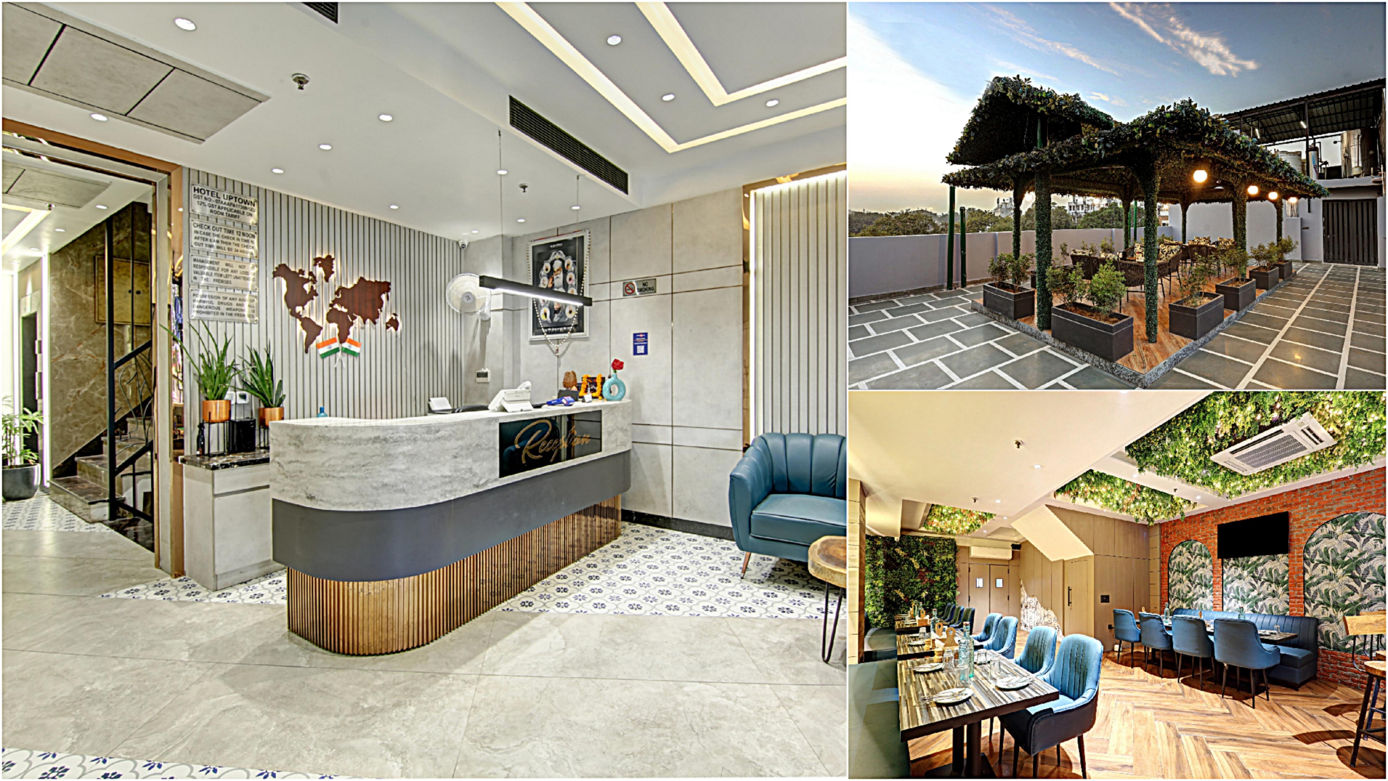 Hotel Uptown - Luxury Restaurant & Rooftop Near Connaught Place