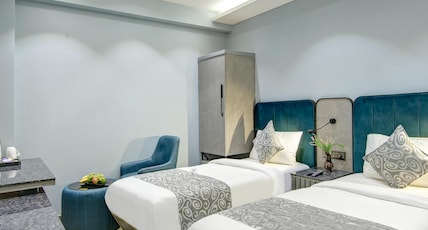 Hotel Uptown - Luxury Restaurant & Rooftop Near Connaught Place Room Type - Executive Twin Room - 2 Single Beds - Free Early Check-In (Subject to availability) Hotel Uptown - Luxury Restaurant & Rooftop Near Connaught Place Room Type - Executive Twin Room - 2 Single Beds - Free Early Check-In (Subject to availability)