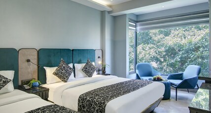Hotel Uptown - Luxury Restaurant & Rooftop Near Connaught Place Room Type - Family Suites - Window - City View - Great For 3-4 Adults Hotel Uptown - Luxury Restaurant & Rooftop Near Connaught Place Room Type - Family Suites - Window - City View - Great For 3-4 Adults