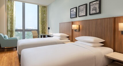 Fairfield by Marriott Agra Room Type - Premium Twin Room with Taj View