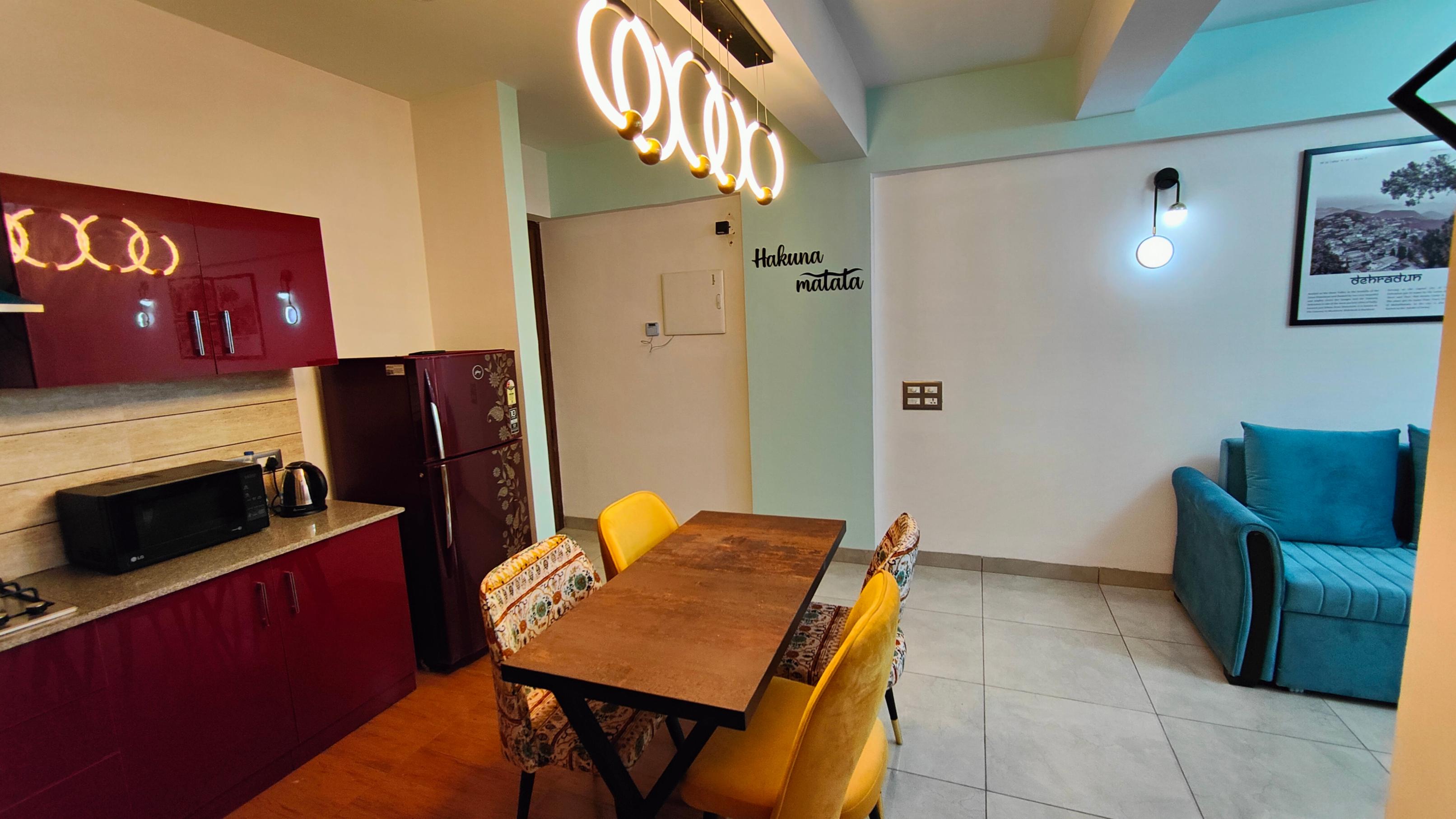 The Himalayan Abode 1 BHK Apartment on Dehradun Mussoorie road - Tap to explore photos