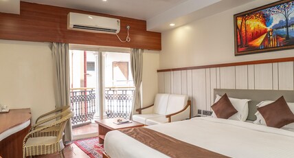 Beach View Resort Room Type - SEMI DELUXE (Back Side View)