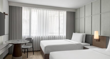 Courtyard by Marriott Bangkok Sukhumvit 20 Room Type - Studio Suite With Bathtub, Club Guest room, 2 Double Courtyard by Marriott Bangkok Sukhumvit 20 Room Type - Studio Suite With Bathtub, Club Guest room, 2 Double