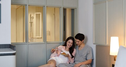 Courtyard by Marriott Bangkok Sukhumvit 20 Room Type - Deluxe Guest room, 1 King, City view