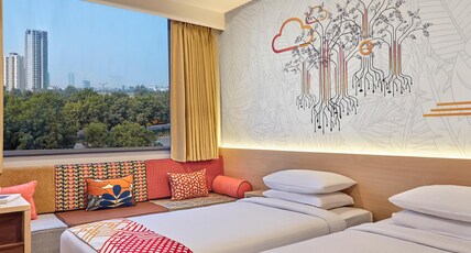 Ginger Noida Sector 133 Room Type - Luxe Twin Room