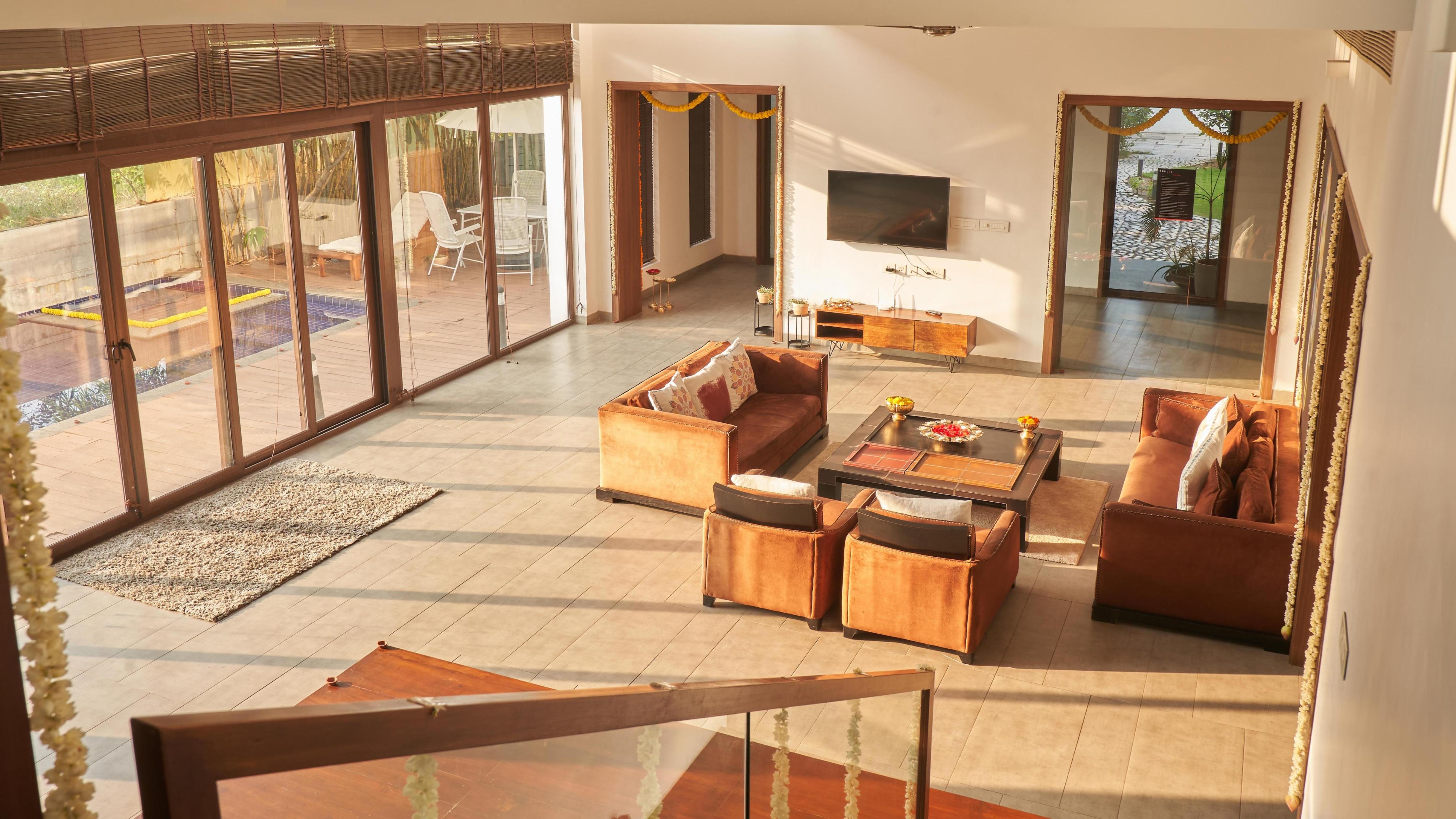 Truliv Villa Laguna - Luxury 4BHK Beachside With Pool, ECR - Tap to explore photos