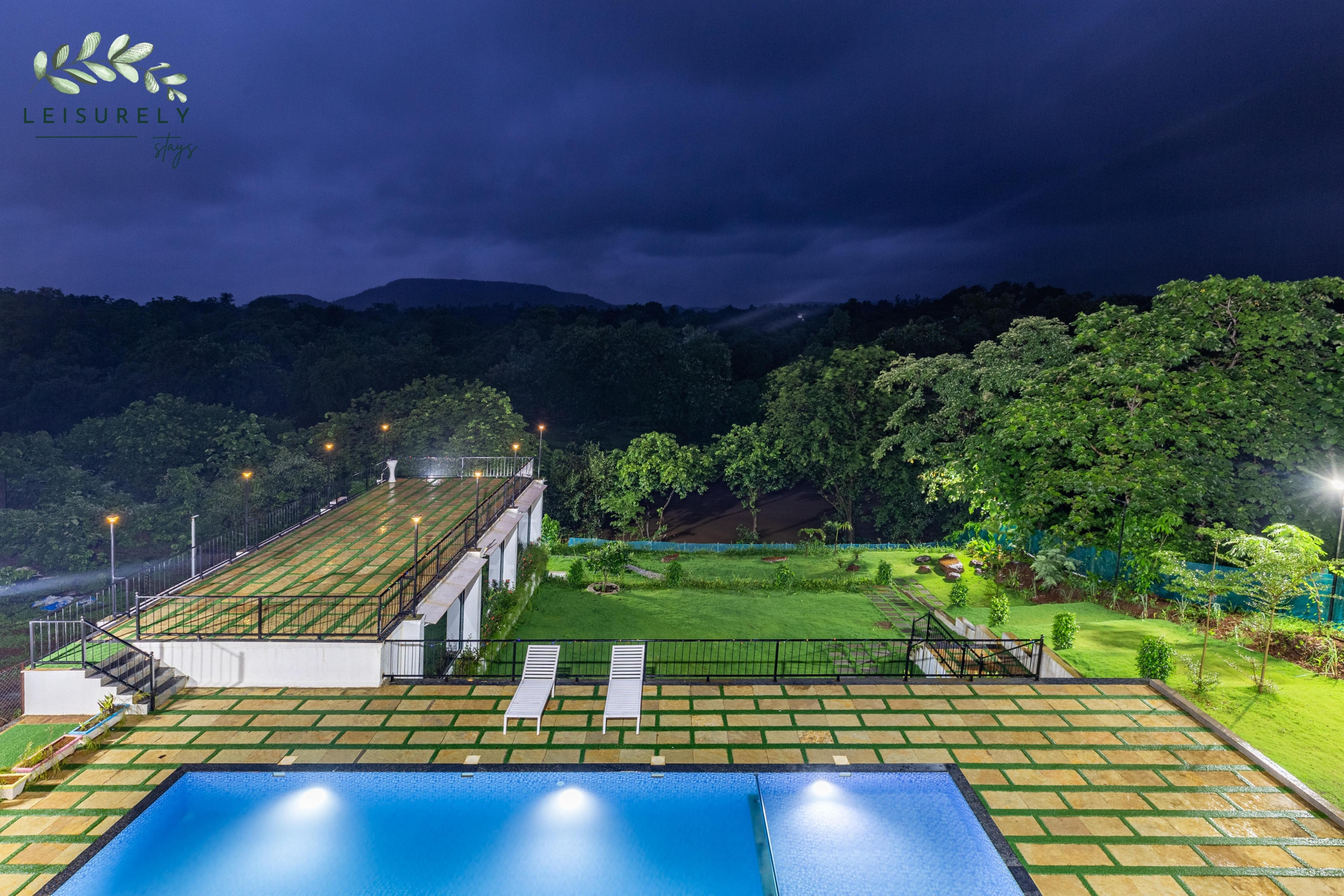 Stay Leisurely Lux Mare Karjat 6 BHK - Tap to explore photos