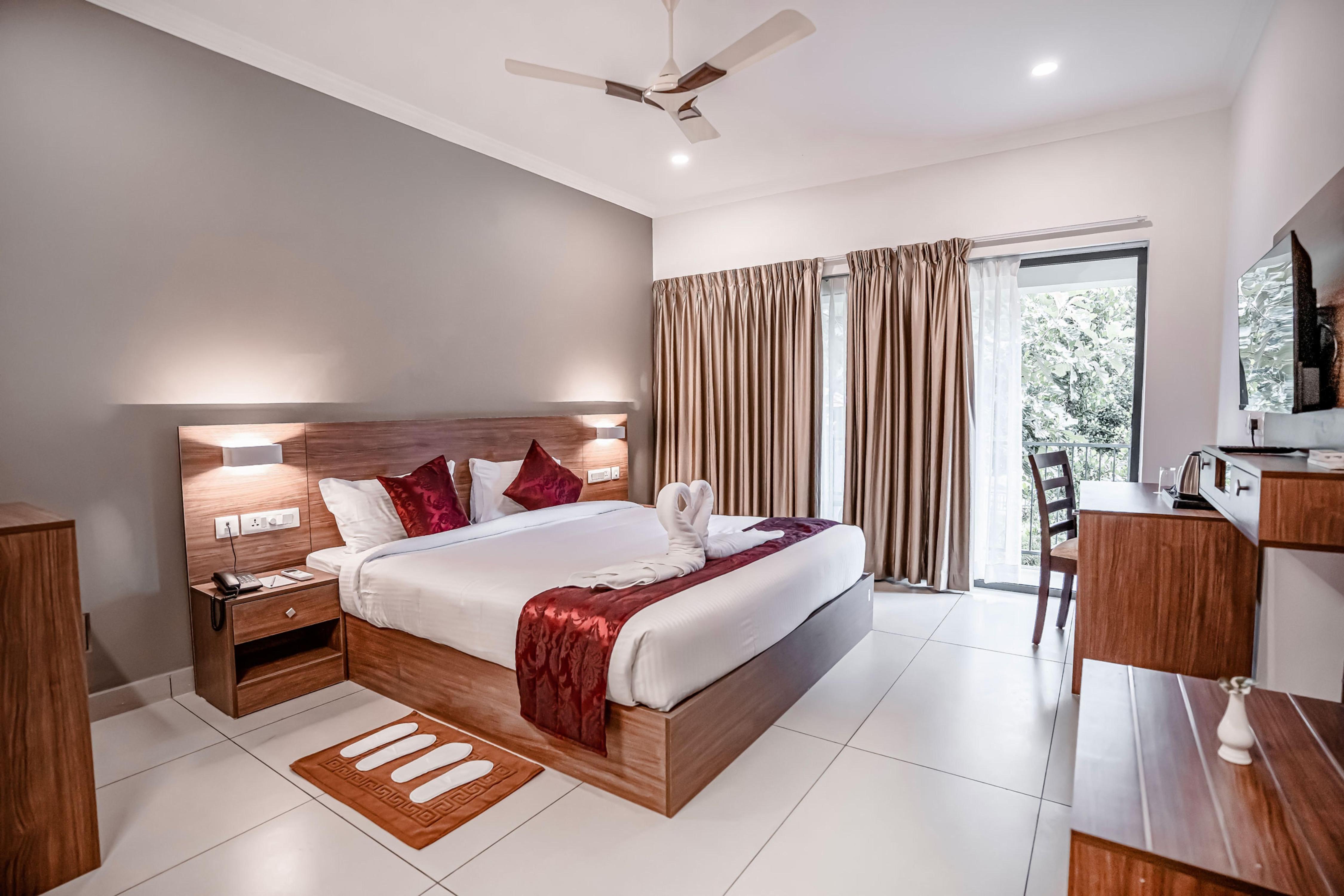 Riverdale Resorts Room Type - Pristine Riverdale Room with balcony AC
