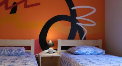 Wanderlust hostel Riverside Room Type - Orange Private Room