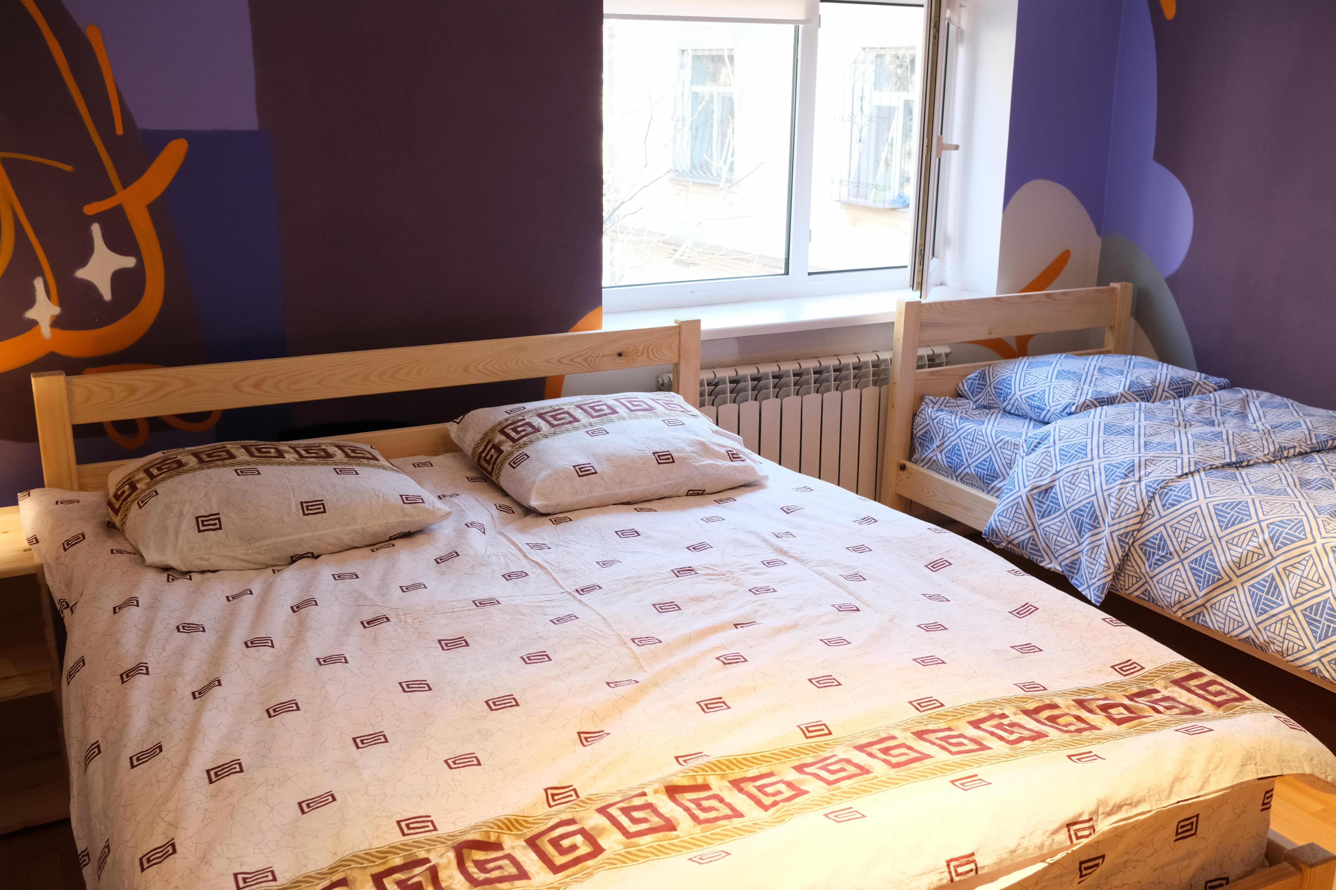 Wanderlust hostel Riverside Room Type - Purple Private Room