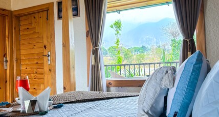 Corbett Nirvana Resort  A Pet-Friendly Resort Room Type - Mountain View Cottage