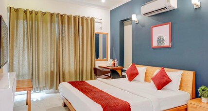 The Byke Express - Medicity | (Pan India Pure Veg Hotel Chain) Room Type - Deluxe Room The Byke Express - Medicity | (Pan India Pure Veg Hotel Chain) Room Type - Deluxe Room