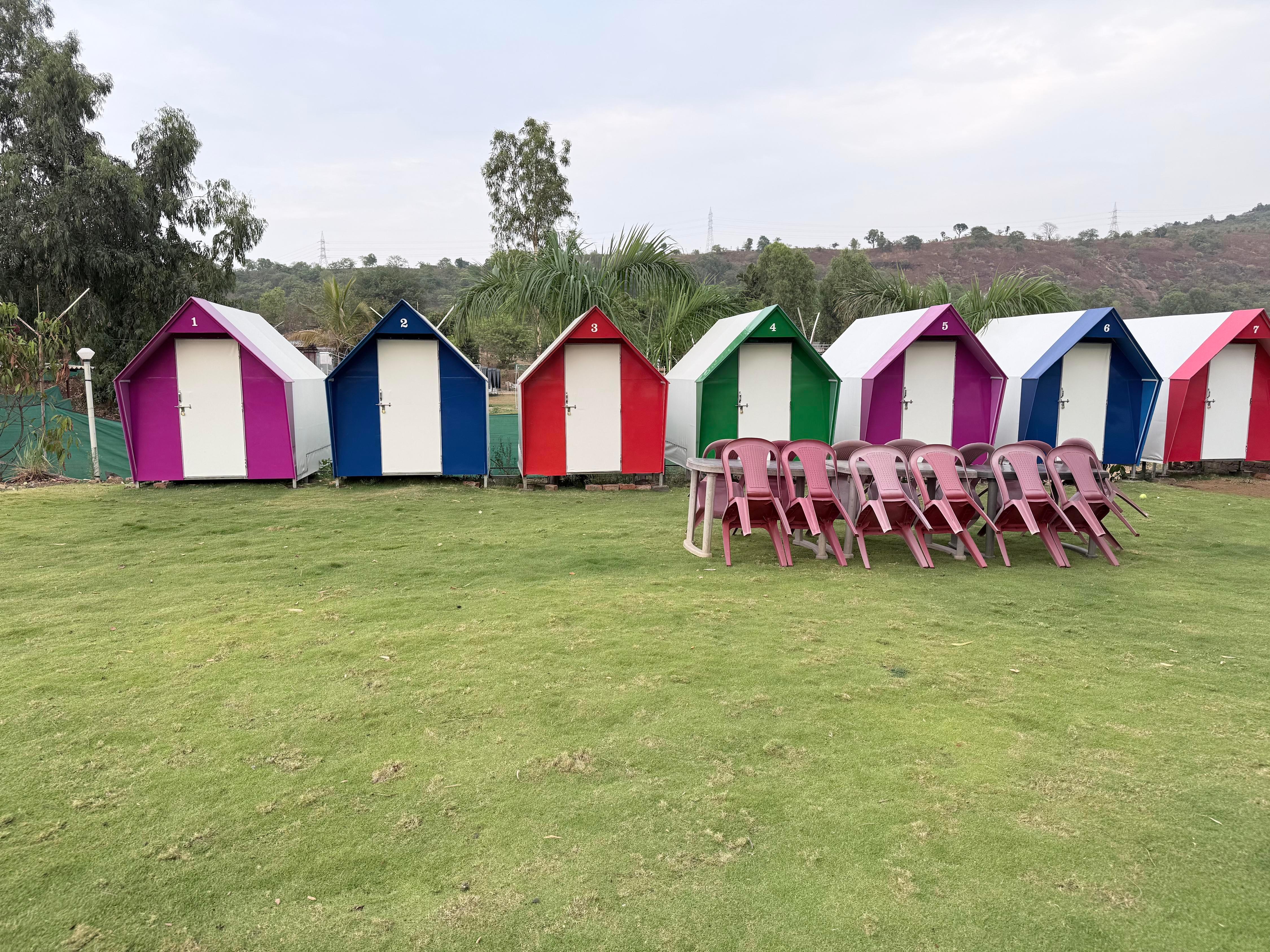 Pawna lake Get Set Go Camping Room Type - Triangle Cottage