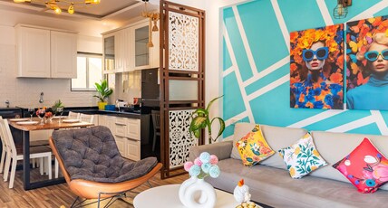 AlohaStayz Goa Room Type - Sassy by AlohaStayz- 2 BHK Apartment