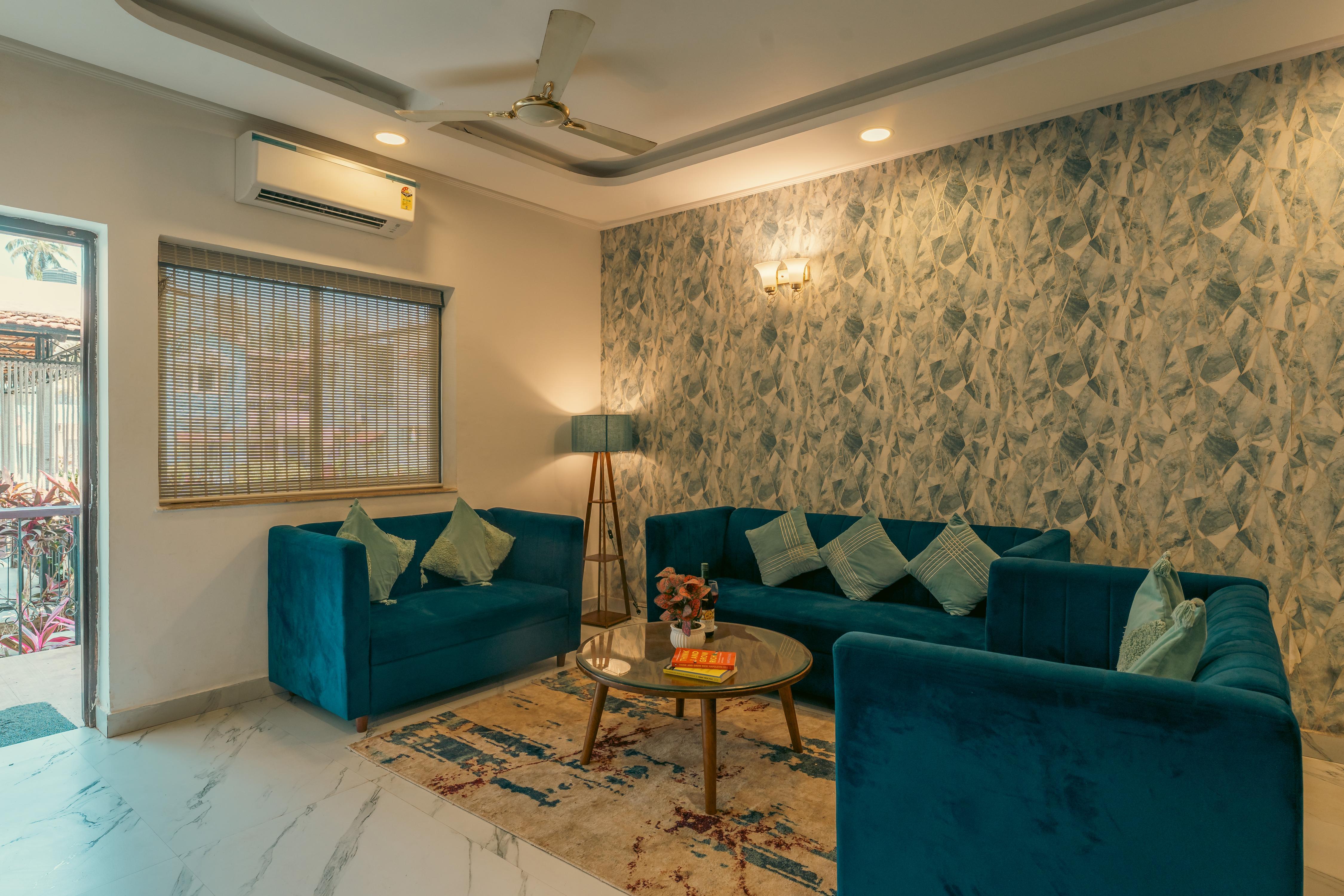 Saga De Petra R Private Pool 4BHK Villa in Anjuna - Tap to explore photos