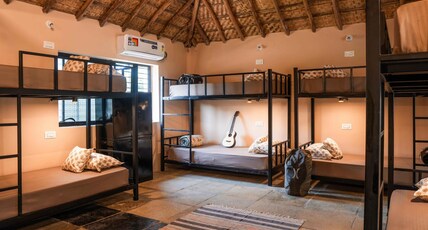 Zostel Hampi (Gangavathi) Room Type - 1 Bunk Bed | Deluxe 8 Bed Mixed Dorm | Shared en-suite washroom Zostel Hampi (Gangavathi) Room Type - 1 Bunk Bed | Deluxe 8 Bed Mixed Dorm | Shared en-suite washroom