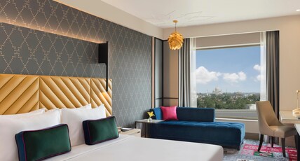 Grand Mercure Agra- an Accor Hotels Brand Room Type - Deluxe Room with 1 Double Bed with Taj View