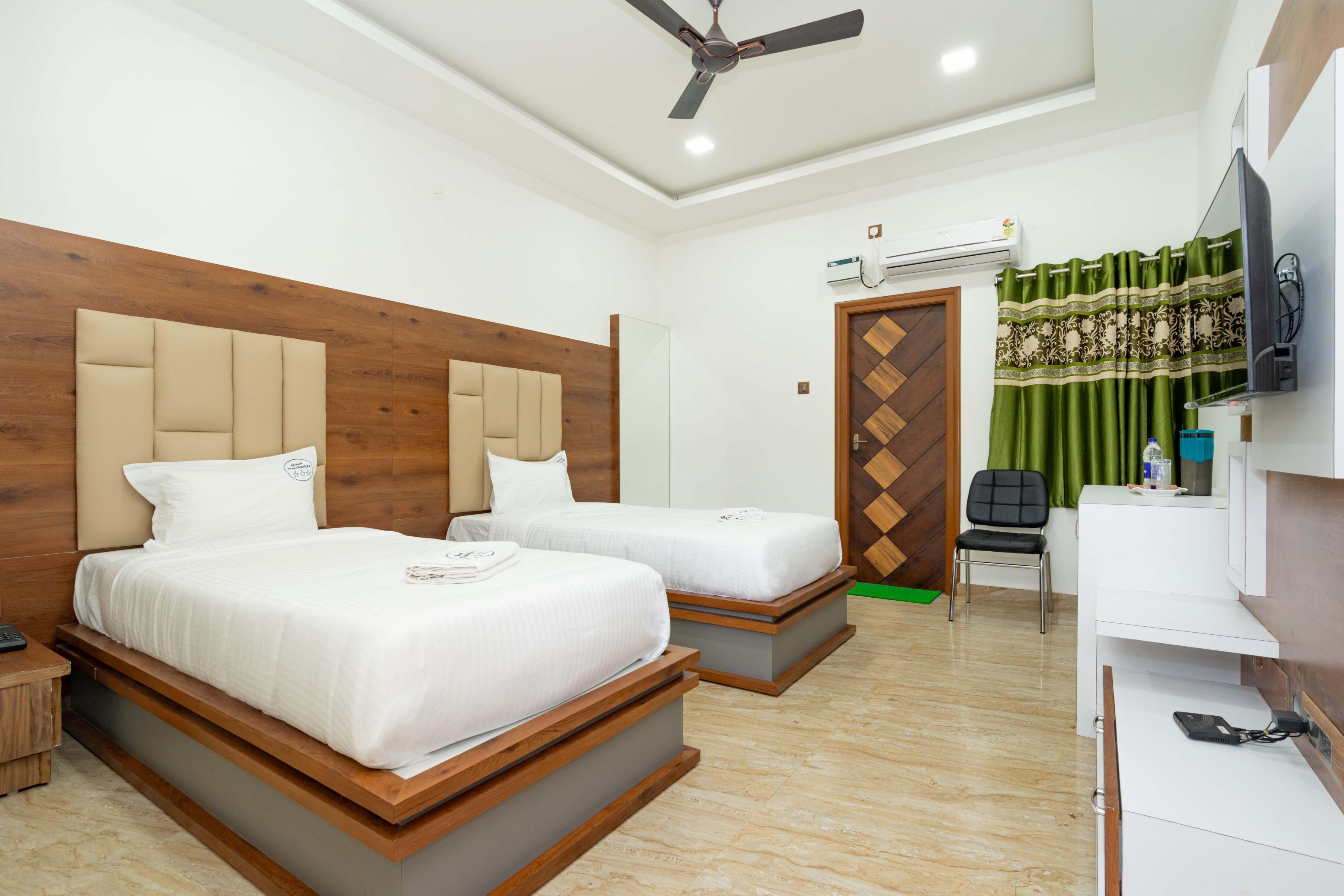HOTEL NATCHATHRA Room Type - Twin Double Bed