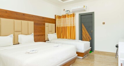 HOTEL NATCHATHRA Room Type - Deluxe Triple Bed Room