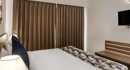 Starlit Suites Newtown Kolkata Room Type - Deluxe Suite with Kitchenette Living Area and Balcony Starlit Suites Newtown Kolkata Room Type - Deluxe Suite with Kitchenette Living Area and Balcony