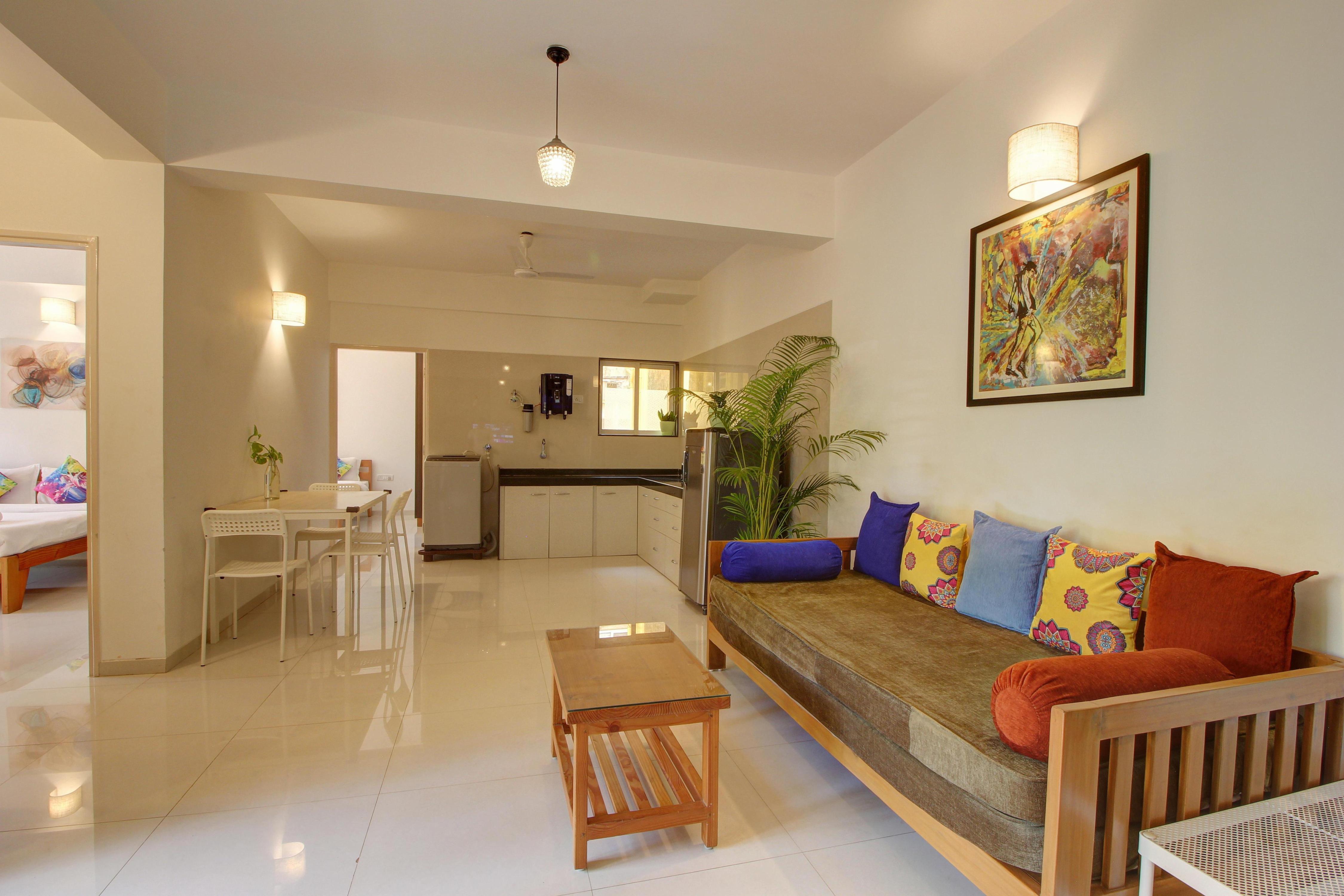 Comfy 2 BHK near Anjuna Beach by Genesis Leisure - Tap to explore photos