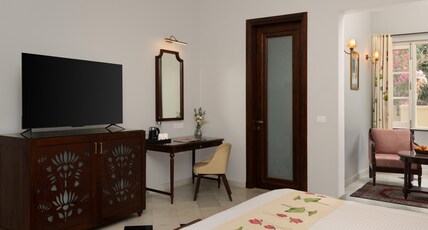 Chez Lavania - A Boutique Stay Room Type - Deluxe Double Room with Pool View Chez Lavania - A Boutique Stay Room Type - Deluxe Double Room with Pool View