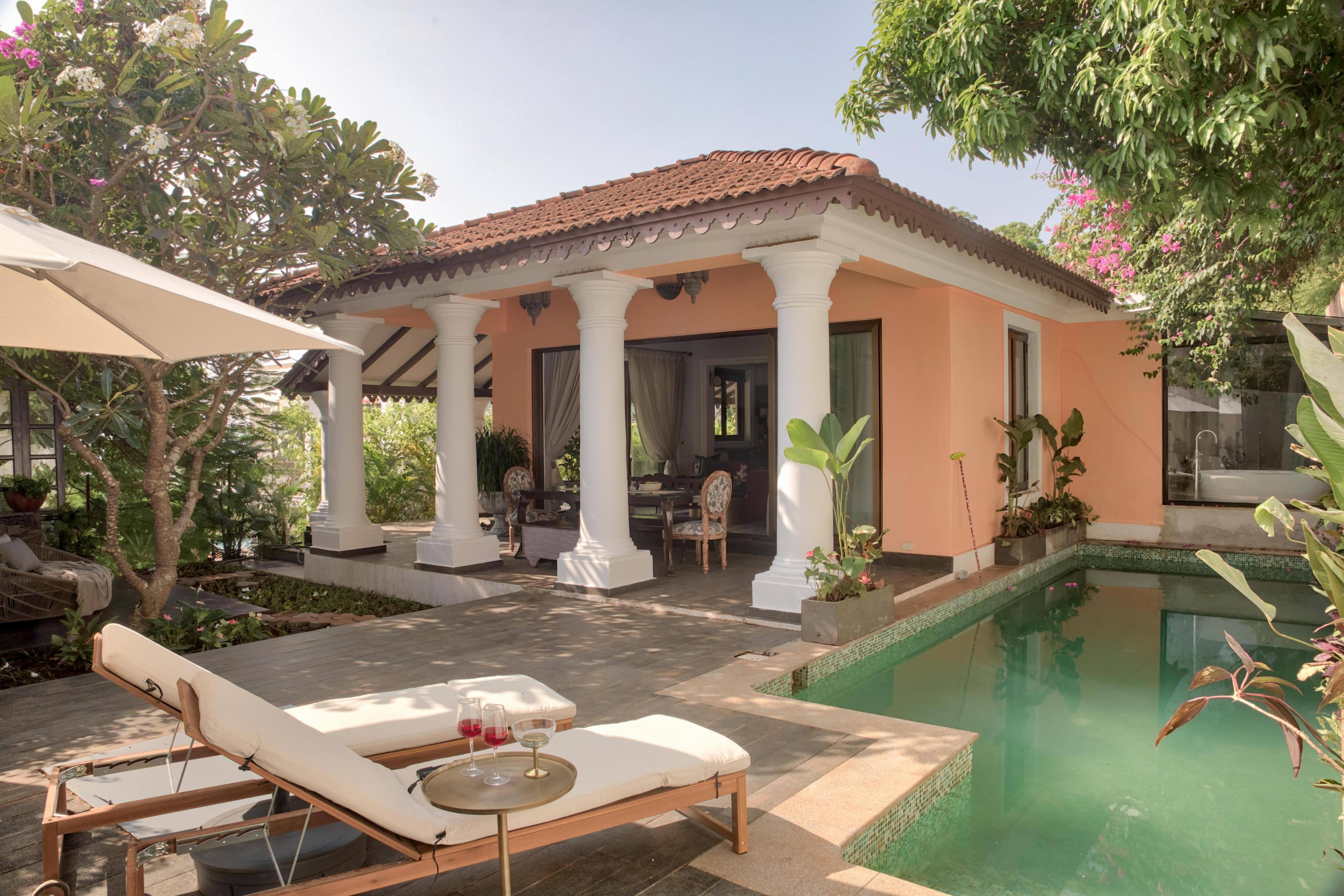 tisyastays | Villa Lirio 2BHK Lux with Private Pool & Bathtub - Tap to explore photos