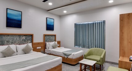 SOIL TO SOUL RADHIKA HOTEL - A Boutique Stay Room Type - 3 Bedded AC Family Room (Price is for 3 Adults) SOIL TO SOUL RADHIKA HOTEL - A Boutique Stay Room Type - 3 Bedded AC Family Room (Price is for 3 Adults)