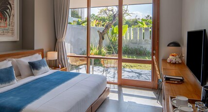 Ecozy Dijiwa Canggu Room Type - Deluxe Room with Private Garden Ecozy Dijiwa Canggu Room Type - Deluxe Room with Private Garden