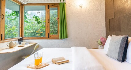 SaffronStays Hydrangea Hill  Room Type - SaffronStays Hydrangea Hill (Garden Suite)