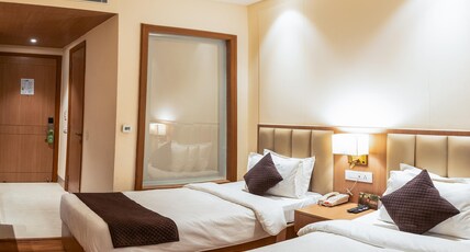 Surestay By Best Western Gomti Nagar, Lucknow Room Type - 2 Single Beds, Non-Smoking, Superior Room, Flat Screen Television, Safe, Mini Bar, Wi-Fi, Full Break Surestay By Best Western Gomti Nagar, Lucknow Room Type - 2 Single Beds, Non-Smoking, Superior Room, Flat Screen Television, Safe, Mini Bar, Wi-Fi, Full Break