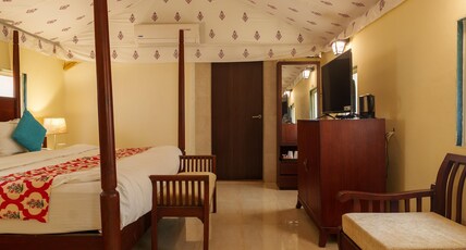 Nehamrit Farm Stays with Pool, Near Malshej Ghat Room Type - Swiss Glamping Cottage