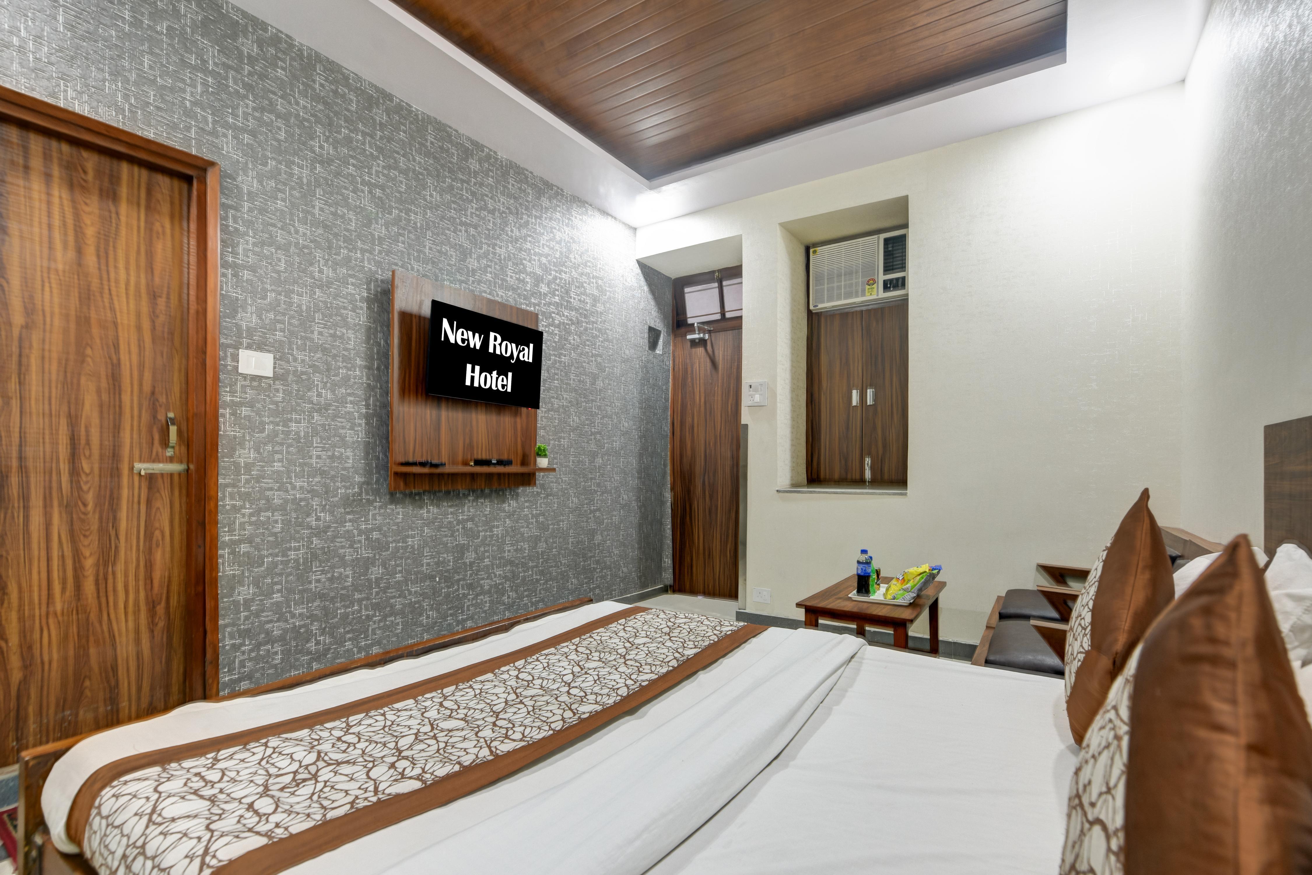 New Royal Hotel in Front of Old Delhi Railway Station - Tap to explore photos