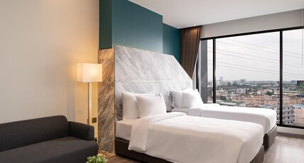 Thaya Hotel Bangkok Room Type - Deluxe Twin Room Thaya Hotel Bangkok Room Type - Deluxe Twin Room