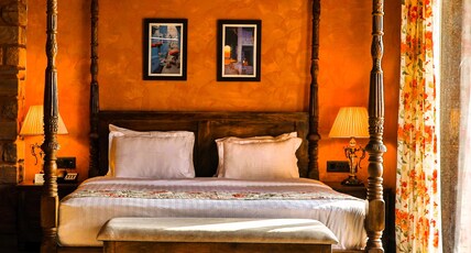 Govind Bagh Resort Room Type - Luxury Suite with Jacuzzi and Garden View Govind Bagh Resort Room Type - Luxury Suite with Jacuzzi and Garden View