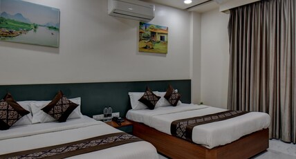 Hotel D Square Room Type - FOUR BED AC. Hotel D Square Room Type - FOUR BED AC.