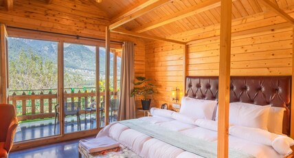 Echor Himalayan Heights Luxe Resort & Spa Room Type - Alpine Cottage with Balcony (Mountain View) Echor Himalayan Heights Luxe Resort & Spa Room Type - Alpine Cottage with Balcony (Mountain View)