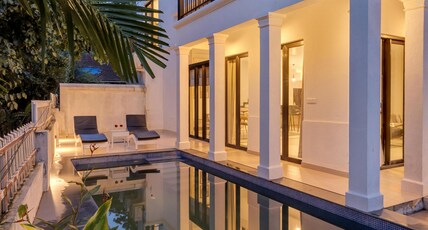 Spectacular Spaces|Paddington -4BHK PVT Pool with Balcony & Field Views Pilerne candolim Room Type - Villa Paddington 4BHK Villa by Spectacular Spaces | Candolim