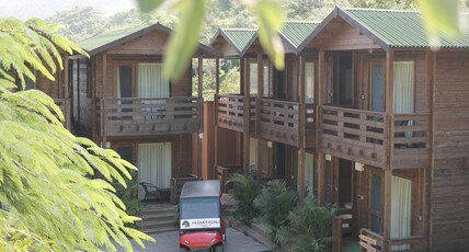 Vasant Kunj Nature Resort Room Type - Deluxe Wooden Cottage Twin Bed