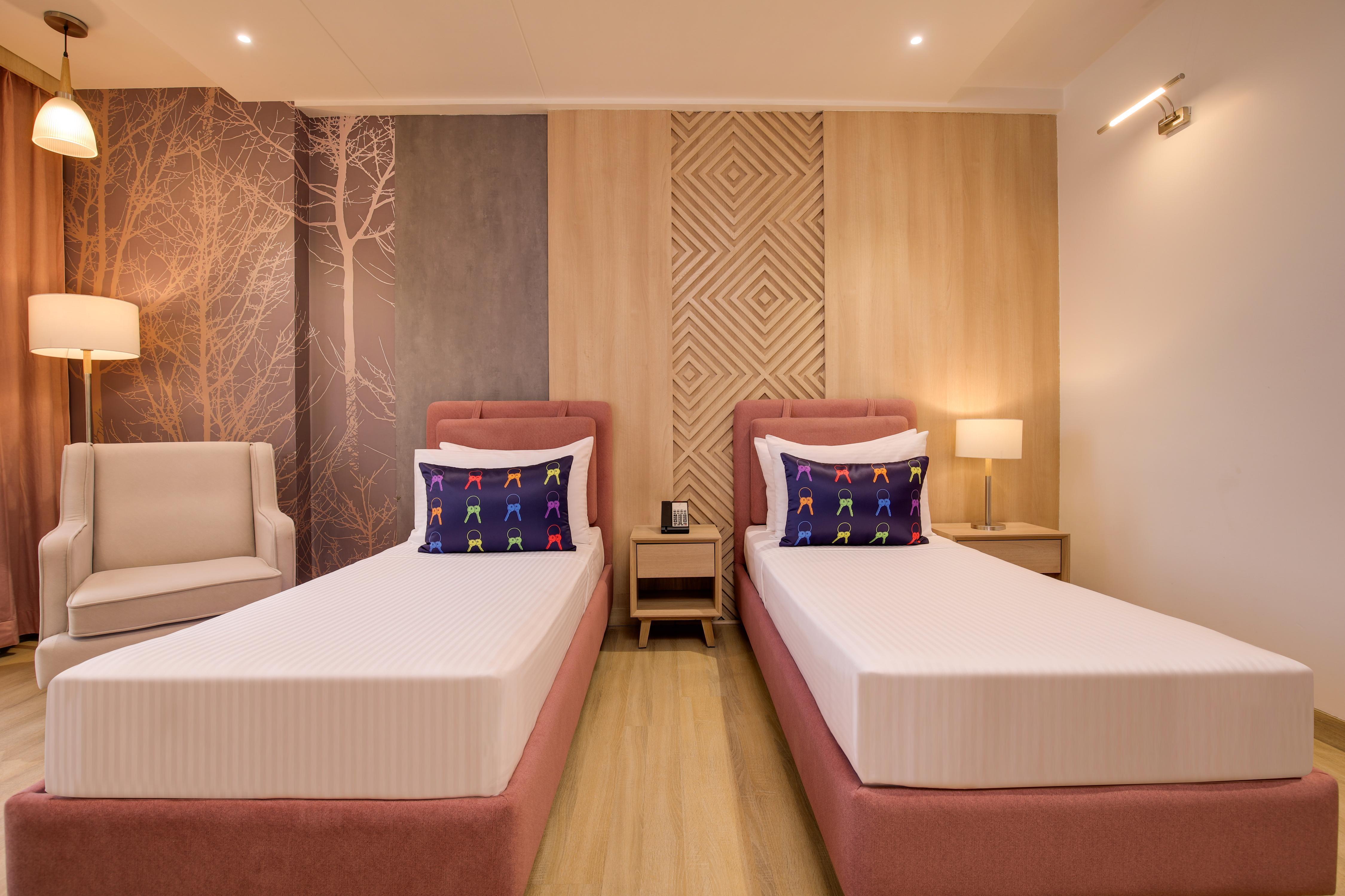 Keys Lite by Lemon Tree Hotels Ajmer Room Type - Deluxe Twin Room