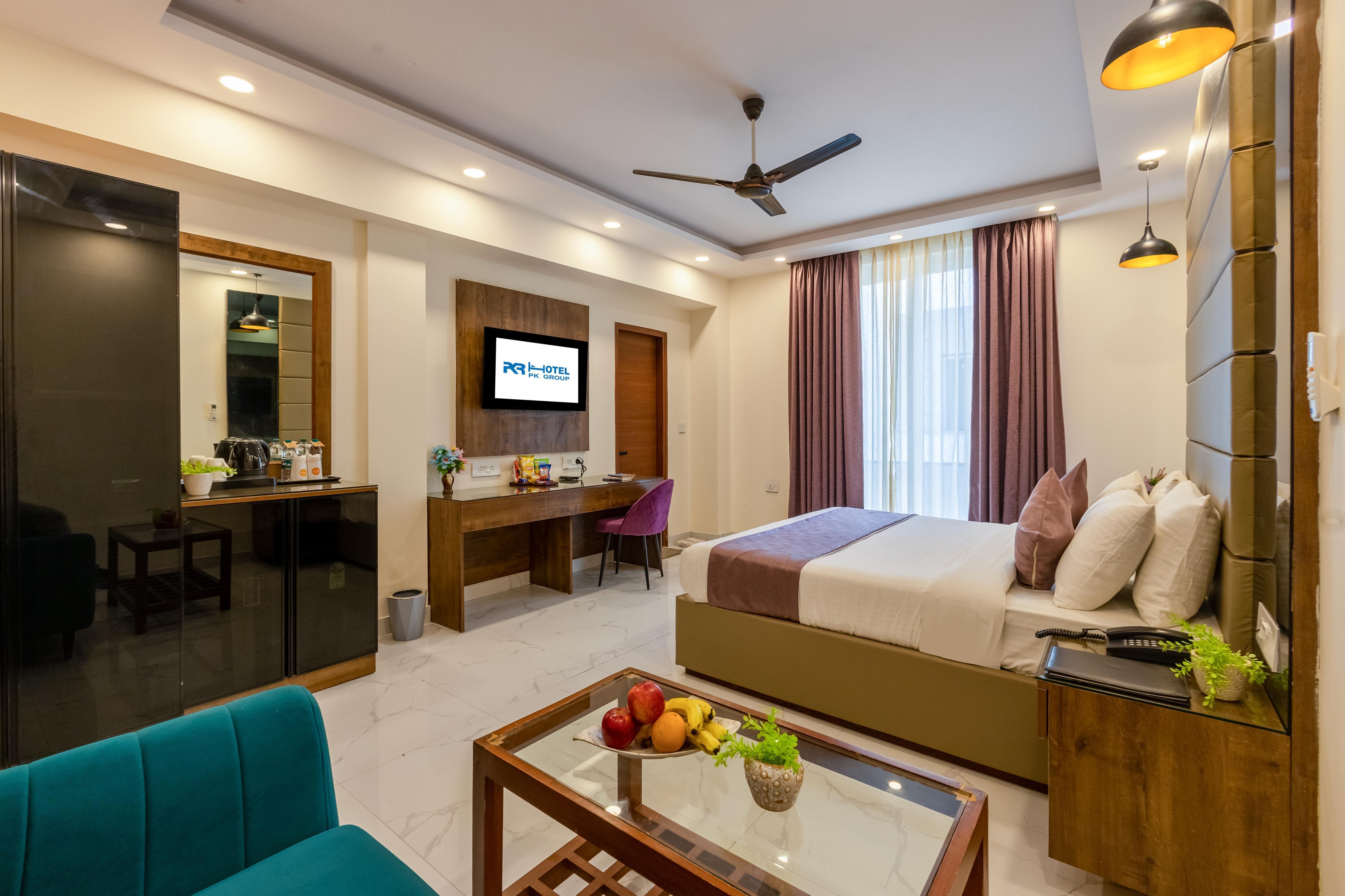 PK Boutique Hotel Noida Expressway Room Type - Executive Room with Balcony and GymAccess
