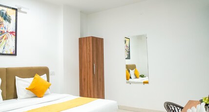 Aerosky Prime Dwarka Room Type - Deluxe Room