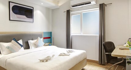 The Hoften FlxHo Cyber One, Cyber City, Gurugram Room Type - Deluxe King Room The Hoften FlxHo Cyber One, Cyber City, Gurugram Room Type - Deluxe King Room