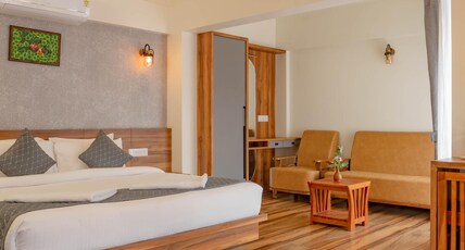 Nieve Resort Room Type - EXECUTIVE BALCONY POOL VIEW AC ROOM Nieve Resort Room Type - EXECUTIVE BALCONY POOL VIEW AC ROOM