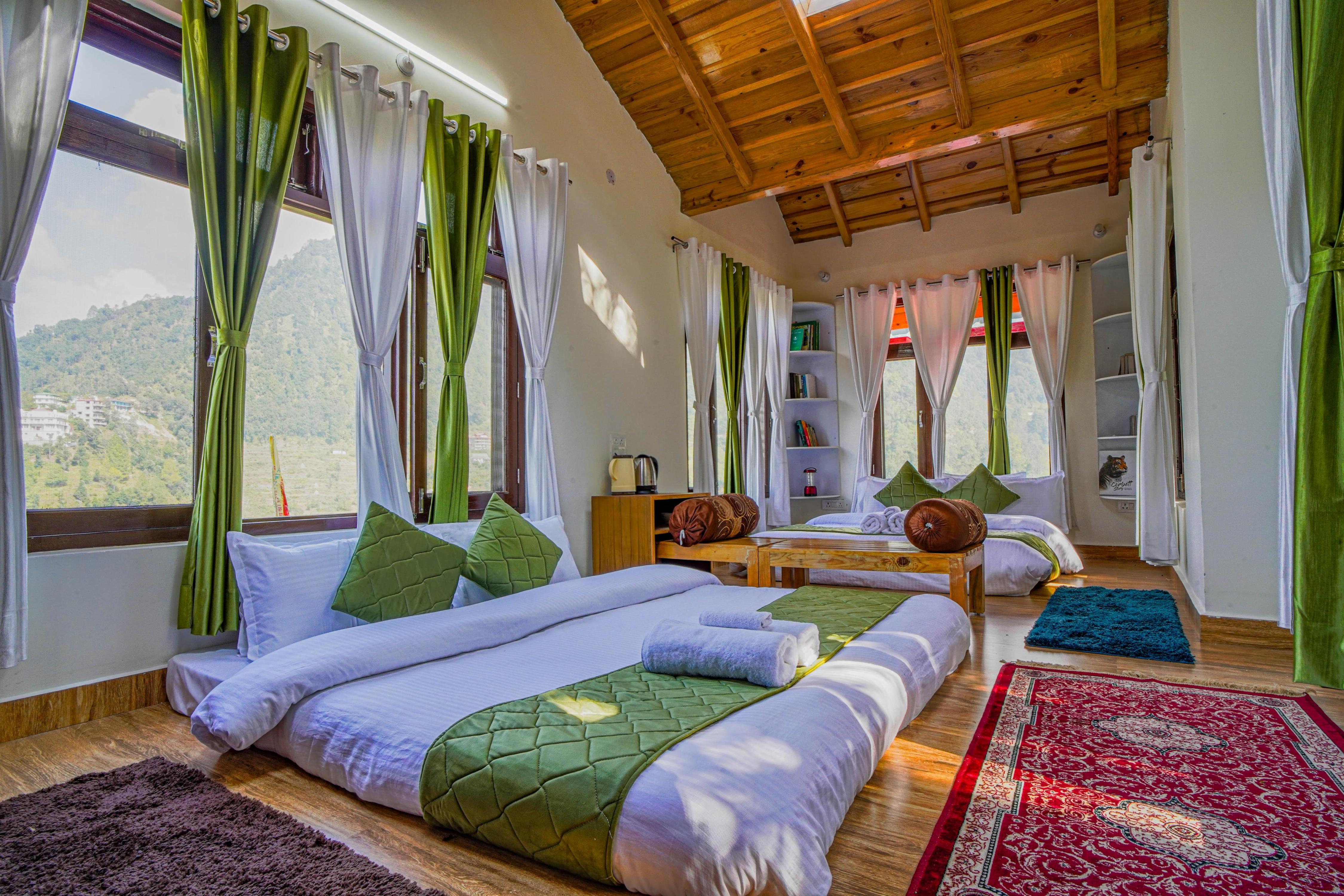 Oak Anandam | A Homlee Stay Room Type - Family Suite - Valley View
